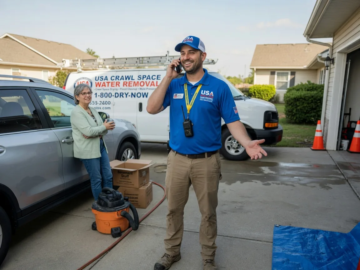 Crawl Space Water Removal Hudgins, VA FAQs